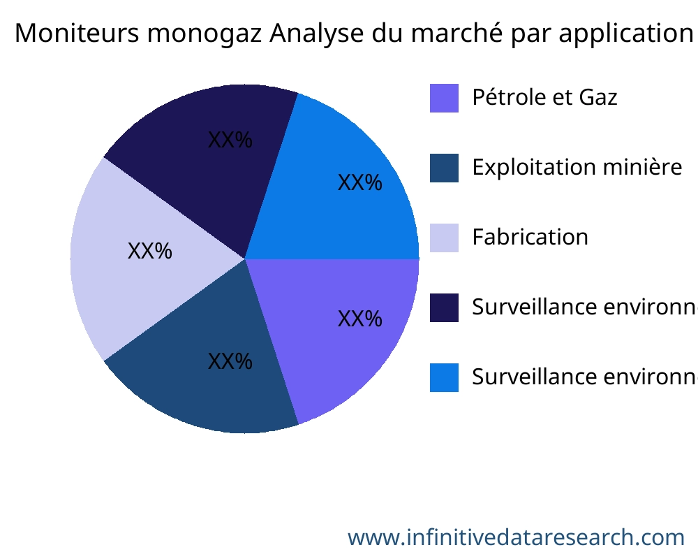 Moniteurs monogaz marché par application - Infinitive Data Research